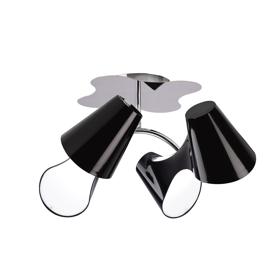 M1555  Ora Ceiling 4 Light Gloss Black